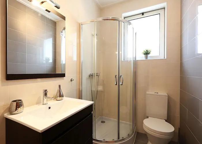 Light House With Swimming Pool アパート ナザレ